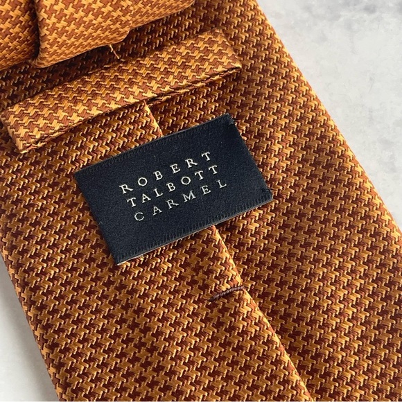 Robert Talbott Copper Hand Sewn silk tie - Picture 6 of 6